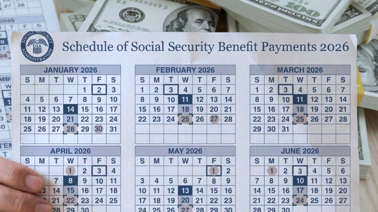 Social Security Schedule – The Full Dates When You’ll Get Your Benefits in January