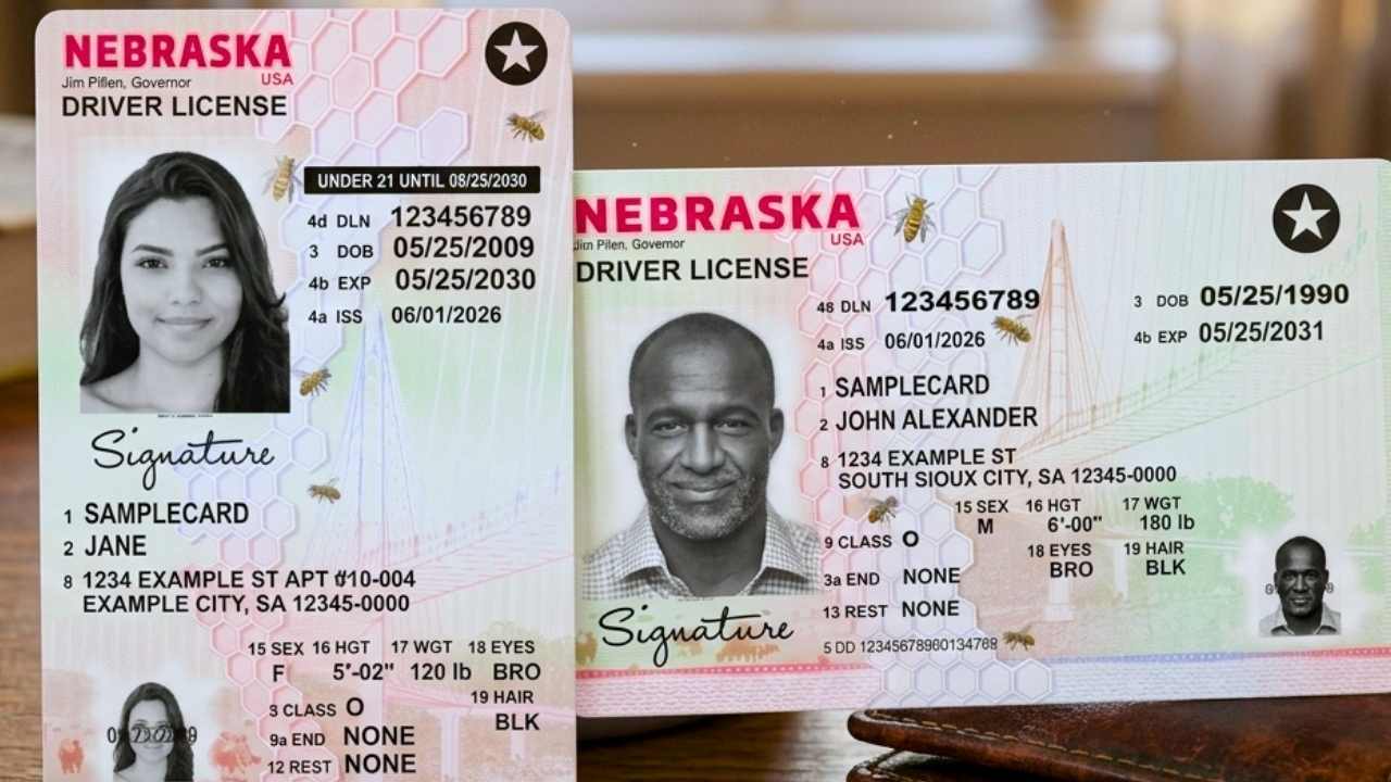 Nebraska’s New Driver’s License, State ID Look Nothing Like the One in Your Wallet